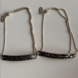 Set of two Alex and Ani bracelets
